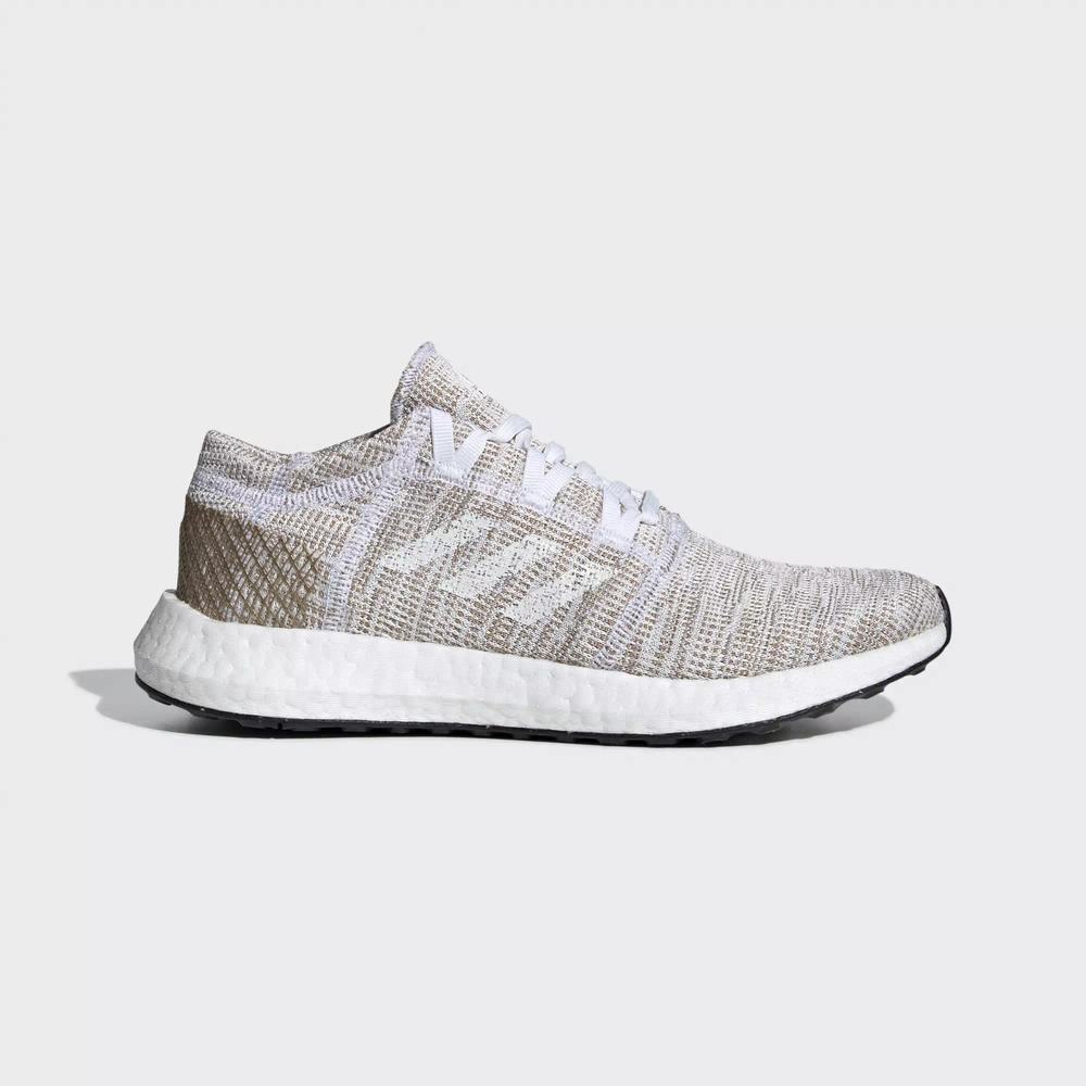 Adidas Pureboost Go Tenis Para Correr Blancos Para Mujer (MX-90845)